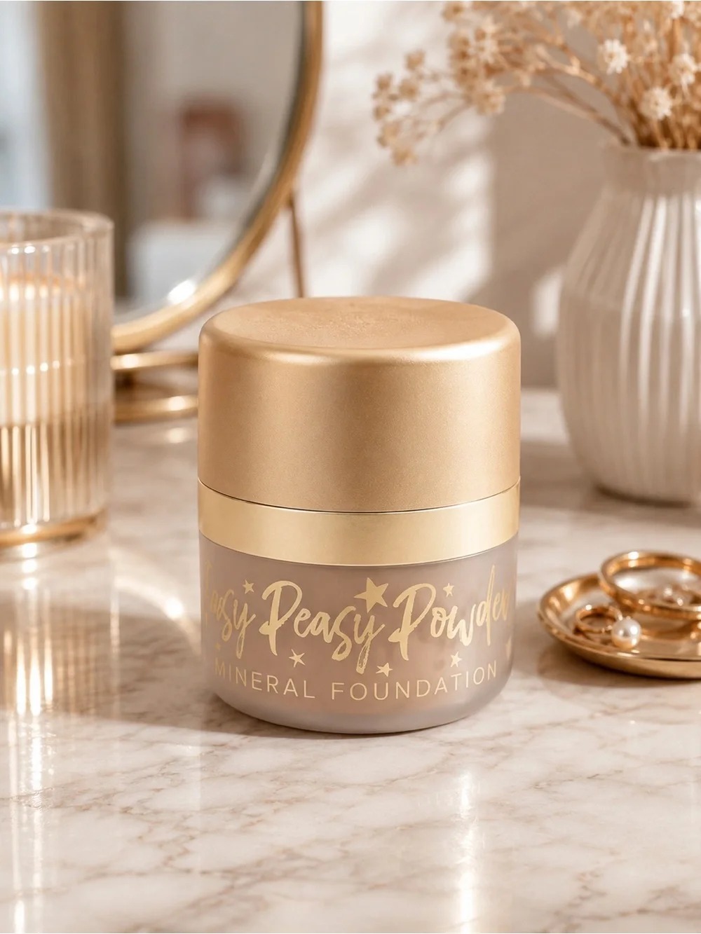 Powder Mineral Foundation – TAN